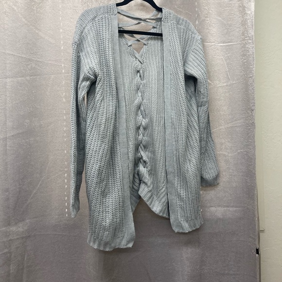 Lace up Cardigan ⭐️ - Picture 1 of 4